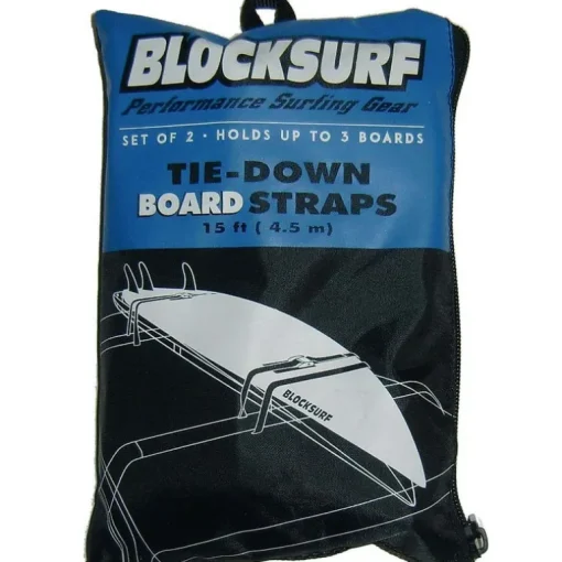 Block Surf 15ft Surfboard Tie Down Straps