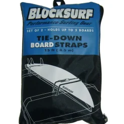 Block Surf 15ft Surfboard Tie Down Straps