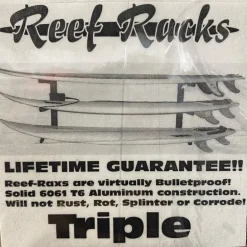 Block Surf Reef Rack Triple Surfboard Rack