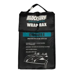 Block Surf Wrap Rax Double Soft Surfboard Racks