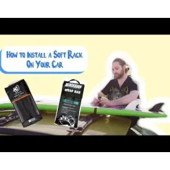 Block Wrap Rax Single Soft Car Surfboard Racks