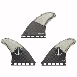 Captian Fin Co. Quickness (Single Tab) Large Thuster Fin Set