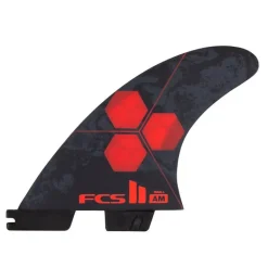 FCS II AM PC Thruster Surfboard Fin Set-Small (55 - 70Kg / 120 - 155 Lbs)