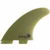 FCS II Carver Neo Glass Eco Medium Eucalyptus Thruster Surfboard Fin Set