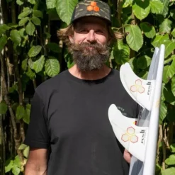 FCS II CI Upright Large Tri/Quad Surfboard Fins