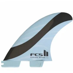 FCS II PC+Aircore Carissa Moore Signature Thruster Small Blue Surfboard Fins