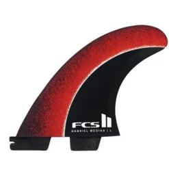 FCS II PC+Aircore Gabriel Medina Thruster Medium Fireball Surfboard Fins