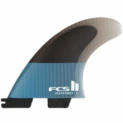 FCS II Performer Performance Core Medium Quad Tranquil Blue Surfboard Fins