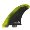 FCS MR Twin + Stabilizer Cyber Lime/Black Surfboard Fins