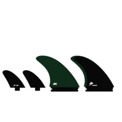 Firewire Twinzer Fins Large Army Green Sufboard Fins