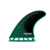 Futures F6 Blackstix Thruster Surfboard Fin Set