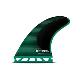 Futures F6 Blackstix Thruster Surfboard Fin Set