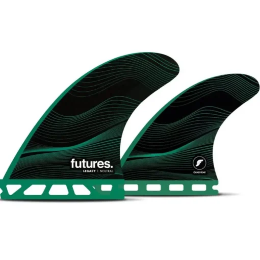 Futures F6 HoneyComb Quad Green