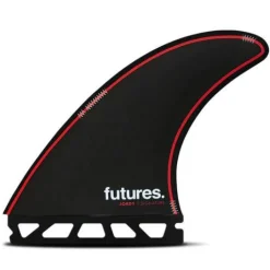 Futures Jordy Large Black/Red Surfboard Fins