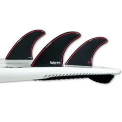 Futures Jordy Large Black/Red Surfboard Fins