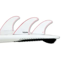 Futures Jordy Medium White/Red Surf board Fins