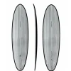 Harley Ingleby 6'6 Moe Mini Gray Carbon (Black) Surfboard