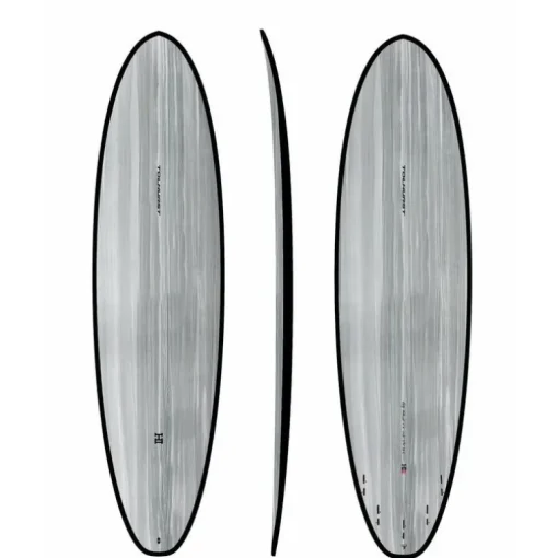 Harley Ingleby 6'6 Moe Mini Gray Carbon (Black) Surfboard
