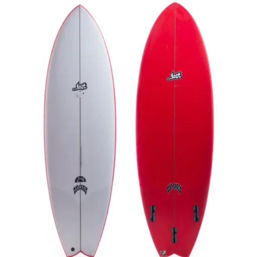 Lost 5'8 Round Nose Fish 1996 Airbrush Surfboard