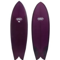 Lost 5'8 Round Nose Fish Retro Surf board w Futures