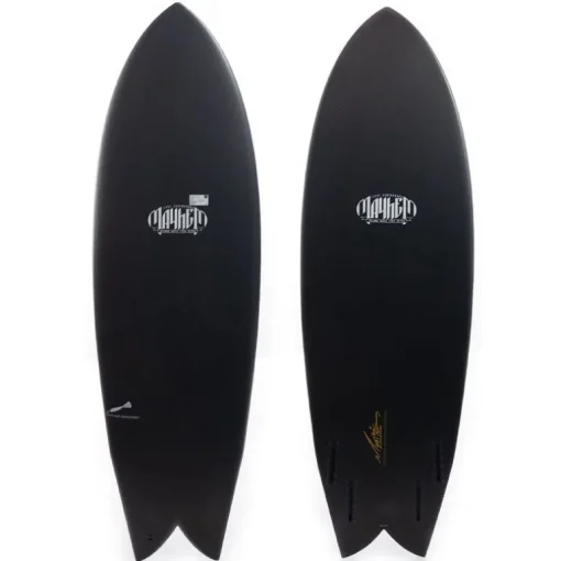 Lost 5'8 Round Nose Fish Retro Double Dart Surfboard