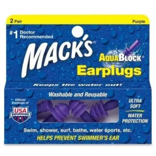 Mack's Aqua Blocks Surfers Ear Plugs