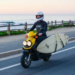 Moved By Bikes Moped Surfboard Rack