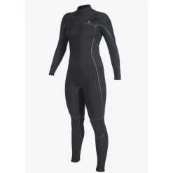 O'Neill Women's Hyperfreak 3/2+mm Chest Zip Wetsuit