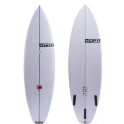 Pyzel 5'10 Red Tiger w/ Futures Shortboard Surfboard