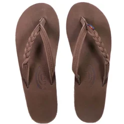 Rainbow Flirty Braidy Womens Premier Leather Sandals