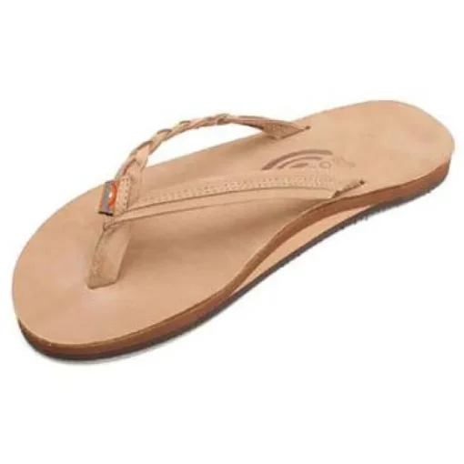 Rainbow Flirty Braidy Womens Premier Leather Sandals