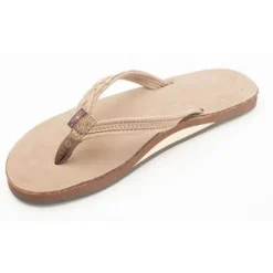 Rainbow Madison Women's Leather Flip Flops