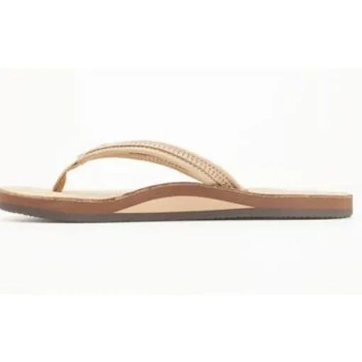 Rainbow Madison Women's Leather Flip Flops