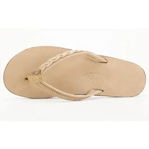 Rainbow Madison Women's Leather Flip Flops