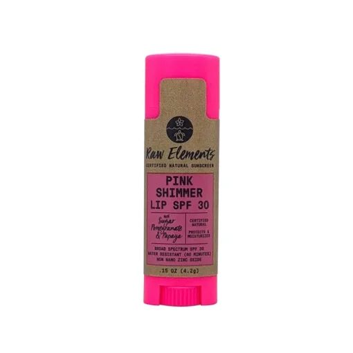 Raw Elements Pink Lip Rescue SPF 30+