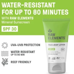 Raw Elements SPF 30 Eco Formula Lotion Sunscreen