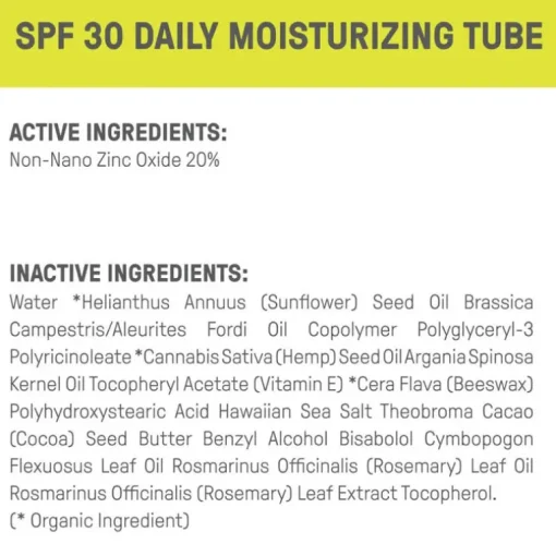 Raw Elements SPF 30 Eco Formula Lotion Sunscreen