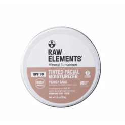 Raw Elements Tinted Tin SPF 30 Pearly Sand