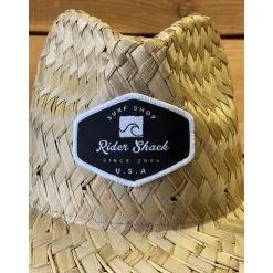 Rider Shack Hilo Straw Hat