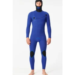 Rip Curl E-Bomb 4/3mm Hooded Zip Free Wetsuit
