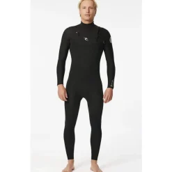 Rip Curl Men's Dawn Patrol Perfromance 4/3mm Chest Zip Wetsuit