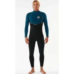 Rip Curl Men's E-Bomb 3/2mm Zip Free Wetsuit