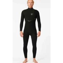 Rip Curl Men's Flashbomb E7 4/3mm Zip Free Wetsuit