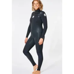 Rip Curl Women's Dawn Patrol 3/2mm Chest Zip Wetsuit