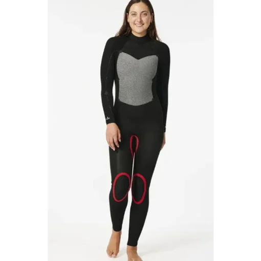 Rip Curl Women's Omega 4/3 Back Zip Wetsuit