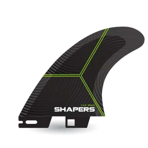 Shapers C.A.D. Thruster Small FCS2 Compatible All-Around Fin Set