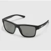 Suncloud A-Team Matte Black Grey Polar Lens Sunglasses
