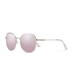 Suncloud Beverly Rose Gold Polar Pink Gold Mirror Sunglasses