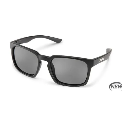 Suncloud Hundo Matte Black/Grey Sunglasses