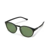 Suncloud Metric Matte Black/ Green Sunglasses